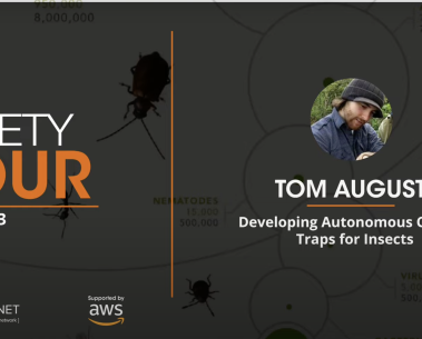 Creating a community around developing Autonomous Camera Traps for Insects - Podcast Talk by Dr. Tom August